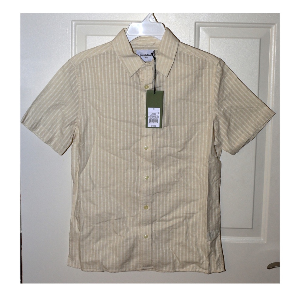 NWT men’s shirt Goodfellow&co MSRP $19.99